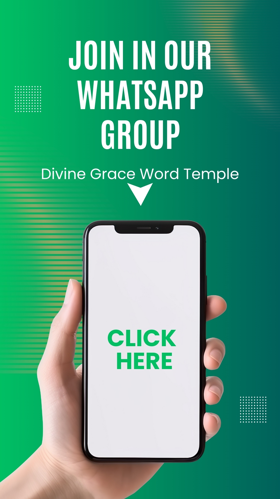 Green and White Modern Job Application with QR Access Instagram Story